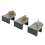 3PCS Sliding Window Locks Aluminum Alloy Safety 7
