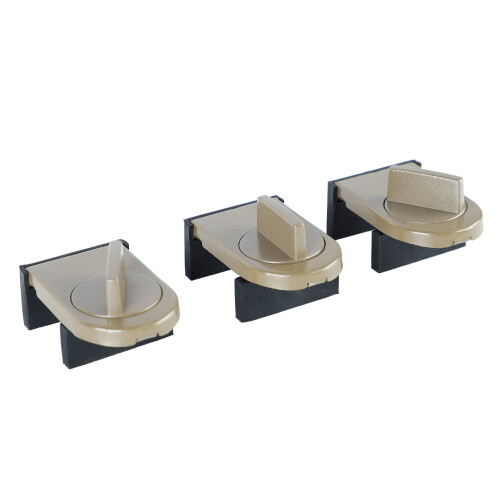 3PCS Sliding Window Locks Aluminum Alloy Safety 1