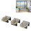 3PCS Sliding Window Locks Aluminum Alloy Safety 11