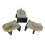 3PCS Sliding Window Locks Aluminum Alloy Safety 10
