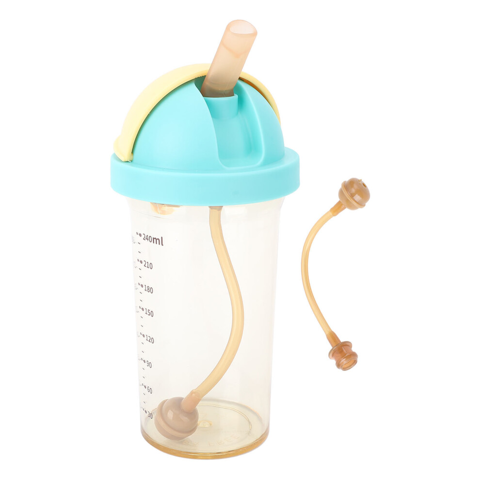 240ml Flip Top Baby Water Bottle Wide Neck Baby