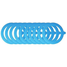 (Blue) 5pcs Silicone Gasket Airtight Seals Rings Leak Proof Canning Seals For Glass Jar