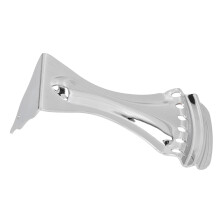 Silbernes Metall-Gitarren-Saitenhalter 6-Saiter Brücke Zubehör 12x7x5cm