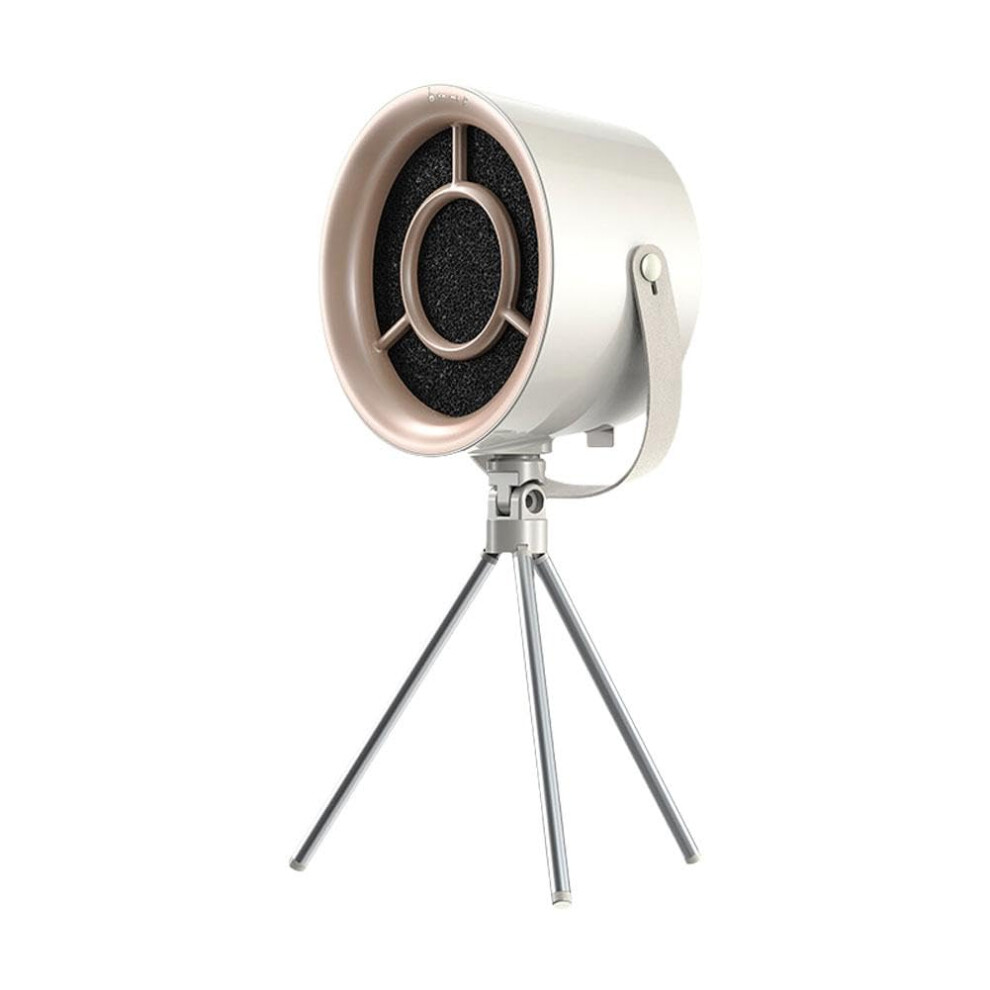 White Indoor Smoke Fan With Usb, Smoke Cleaner Filter, Compact Air Purifier For Smoking, Color