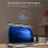 (33CMBLACK)5W Dimmable LED Desk Light Office Computer Eye-caring Table Lamp For Study Reading Screen 3