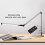 (CustomWith BaseEU Plug)8W Long Arm Rotating Desk Lamp Folding Adjustable Modern LED Table Lamp Computer 3