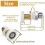 Shrimp 8pcs Replacement Wheel for Shower Door Roller Caster 25mm 3