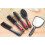 Set di 5 pettini e spazzole per capelli con specchio, colore casuale 4