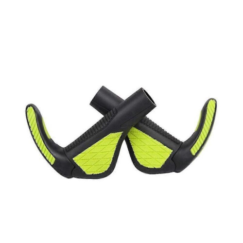 Lockable Bicycle Handle Set Riding Equipment Mountain Bike Ergonomic Handle Set Ox Horn Sub Handle