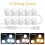 Makeup Mirror Light Bulb, Bathroom Mirror Light 10 LED Bulbs 3 Modes Hollywood Dimmable Bright for Dressing 3