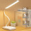 Lampe de lecture 30 LED rechargeable par USB, intensité variable, 3 modes, commande tactile, rechargeable 3