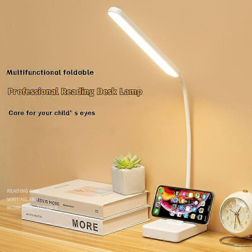 (Prise USB) Lampe de lecture 30 LED à intensité variable, 3 modes, rechargeable par USB, commande tactile, 1