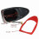 NEUFU Universal Shark Fin Style Radiosignalantenner AMFM ABS Auto Silver 3