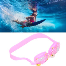 Anti-Beschlag Rosa Krabben Schwimmbrille für Kinder mit verstellbaren Funktionen