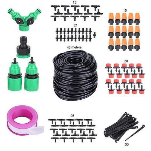 40M Automatic Watering Hose Kit Garden Micro Water Irrigation System 1