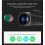 Telescopio monocular de visión nocturna mini HD 40X60 con trípode 4