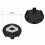 Coprimozzi ruota 4OD57mm per logo Renault, neri 3