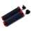 POIGNÉES DE VÉLO BMX VTT DOUBLE LOCK ON LOCK Noir Rouge 2