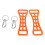 2pcs Ski Boot Buckle Assist Tool Shoes Buckle 7