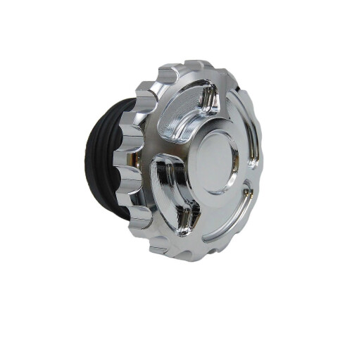(Gastankoliedop J) Motorfiets CNC aluminium brandstoftank geventileerde decoratieve oliedop voor Harley 1