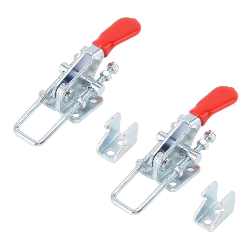 2Set Heavy Duty Adjustable Toggle Latch Clamp Pull 8320539569383