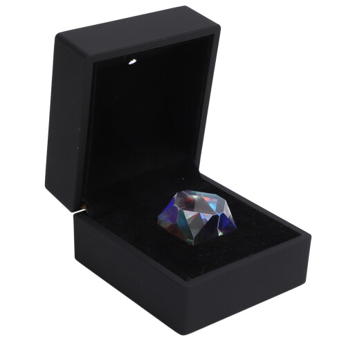 Color Cube Prism 20mm K9 Optical Crystal Glass 1