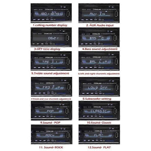Autoradio Bluetooth für Auto-USB-Player 2
