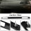 (Grå)Bil vattenkoppshållare Panel Interiör Strip Trim LHD För BMW E90 E91 E92 E93 2005-2012 Bilinteriör 4