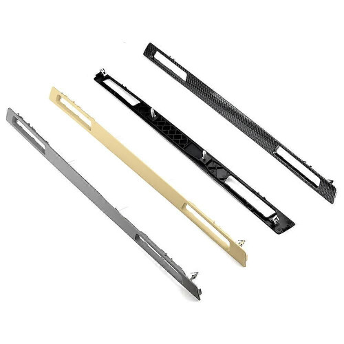 (Grå)Bil vattenkoppshållare Panel Interiör Strip Trim LHD För BMW E90 E91 E92 E93 2005-2012 Bilinteriör 2
