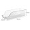 Clear Plastic Storage Bin Refrigerator Organizer 7