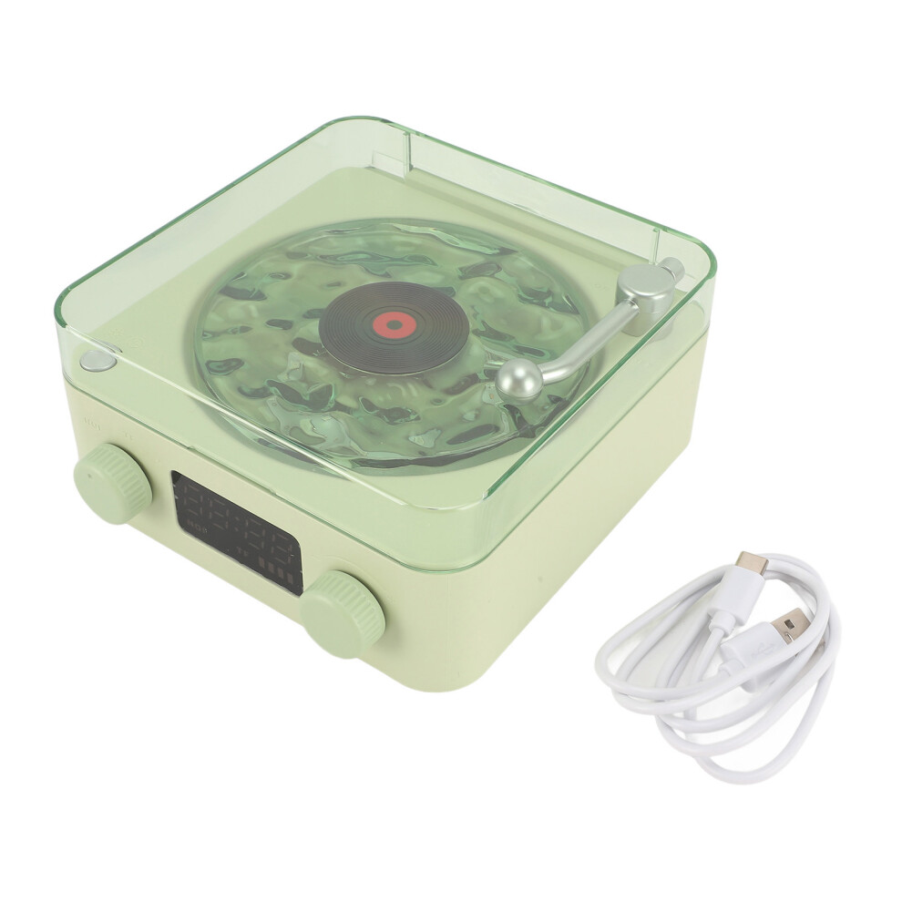 Waves Player Cordless Compact Stereo Sound Ambient Light/Green 8320539570167