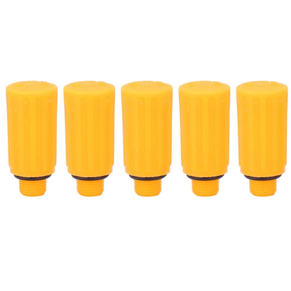 5pcs 9mm Orange Breathing Rod Vent Cap Air