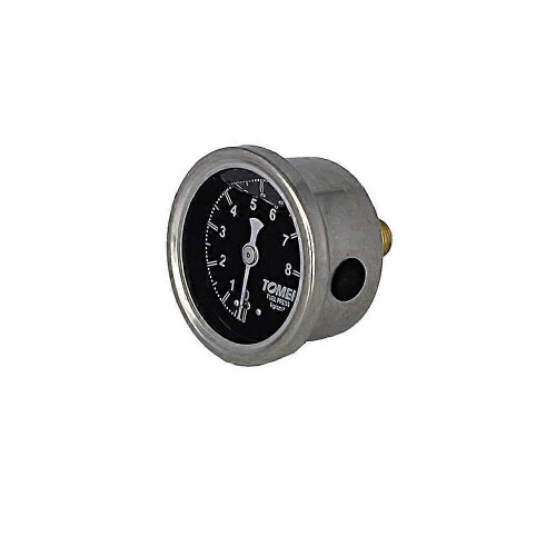 Régulateur de pression de carburant universel BAOLUN Tomei (rouge), type S, réglable, avec manomètre 1