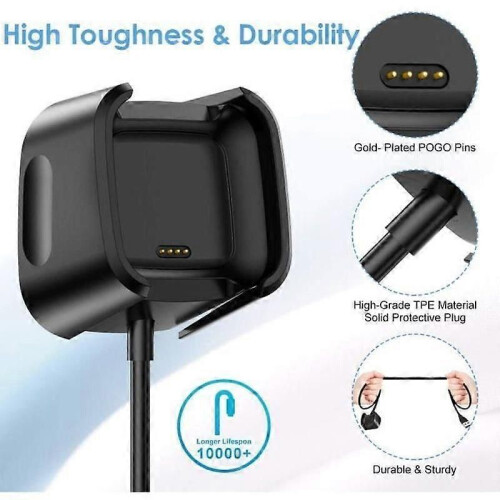 Cable de carga USB para Fitbit Versa 2 Versa 2 Se Estación de carga USB para Fitbit Versa 2 Versa 2 2