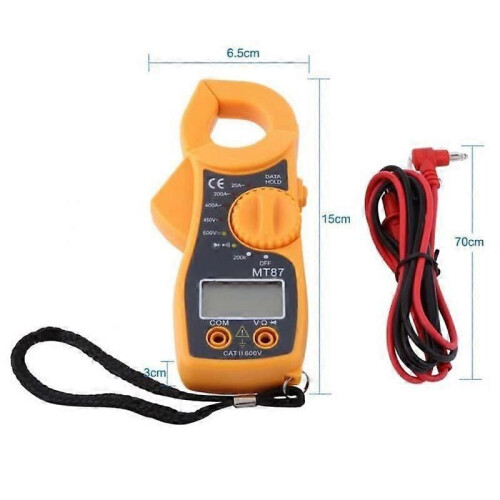 Digitale multimeter met stroomtang AC DC LCD-meter 1