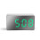 Mini LED Mirror Clock - Green Color Box 3