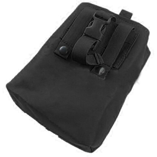 Ammunition Bag Tactical Molle Rolling Bag 30L Multi-Function Dump Magazine Pouch Military Shell Holder Black 2