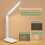(4800mAh charging3 Modes)LED Table Lamp Eyes Protection 3 Modes Touch Dimmable LED Light Dormitory Reading 2