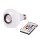 Enceinte Bluetooth sans fil E27 RGB, lampe LED à intensité variable, avec télécommande 24 touches 2