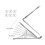 Supporto per laptop ventilato in alluminio DAIHAN - Ergonomico - Argento 3
