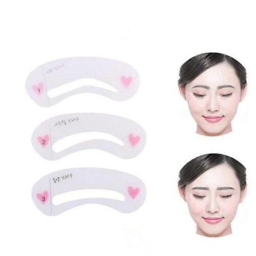 Gör det själv Eyebrow Shaping Stencil Set Makeup Tool 3st HB057 2
