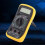 Gele digitale multimeter XL830L voltmeter ampèremeter ohmmeter tester ABI 2