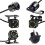 (xiaohudie)Telecamera posteriore per auto con 4 LED, visione notturna, retromarcia, parcheggio automatico, 2
