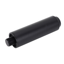 4 Zoll Aluminium Pool Cue Verlängerung mit Gummipuffer Billiard Zubehör