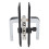 Privacy Bathroom Lever Lock Set Low Noise Door 9