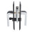 Privacy Bathroom Lever Lock Set Low Noise Door 10