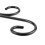 LAT Black Iron Plant Hanger Hook Heavy Duty Durable Wall Decor 3