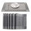 Placemats - Non-slip - Washable - Rectangular - 30 x 45 cm - Set of 6 4