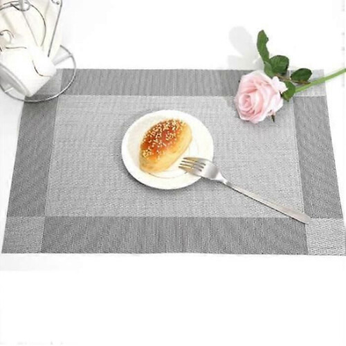 Placemats - Non-slip - Washable - Rectangular - 30 x 45 cm - Set of 6 2