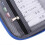 72 Slots Multi-Function Foldable Fabric Pencil Case Large Capacity Zipper Pen Bag Blue-DUO 2